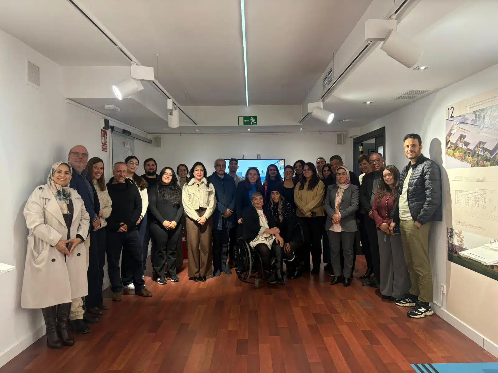 The study visit of a delegation from the Moroccan Youth Department to Spain to learn about different youth initiatives and policies.